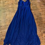 Ever Pretty  navy sleeveless L layered flowy maxi dress Photo 0