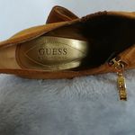Guess Suede Peep Toe High Heel Shooties Shoes Photo 7