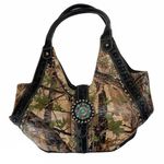 Montana West  Concho Camo Handbag Jeweled w/ Wallet Photo 1