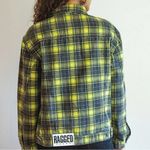 Ragged Jeans Line Plaid Denim Jacket Size L Photo 1