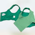 Princess Polly  xx bold green corset crop top women's size 10 Photo 3