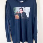 Universal The Office “That’s What She Said” Long Sleeve Tee Black Studios Size Large Photo 1