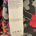 Rolla’s Cleo Rambling Floral Mini Wrap Dress size medium Black Red Pink Flowers Photo 10