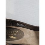 Aerosoles Brown Peep Toe Pumps Heels Shoes Women's 6.5 Heelrest Photo 4