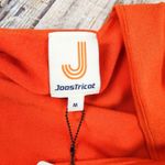 JoosTricot Long Sleeve Scoop Neck Top Sweater in Ferrari Orange Medium NWT Photo 7