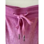 Juicy Couture Sleepwear Sweatpants Fleece Drawstring Pink Women's Size Medium Photo 4