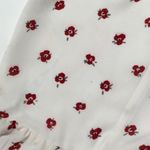 Lucca Couture New. Urban Outfitters white & red floral dress. Photo 6