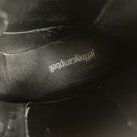 Jeffrey Campbell  Marloe Chelsea Boots Glossy Faux Leather Black size 5 Photo 6