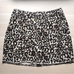 Umgee  Leopard Mini Jean Skirt Photo 0