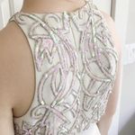 ASOS Mother Of Pearl Sequined Formal Dress Photo 4