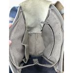 Vince Camuto  Nylan Bag Pebbled Leather Tassel Tote Purse Handbag White Blue Gray Photo 8