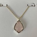 Kendra Scott NWT Rose Quartz Necklace Photo 2