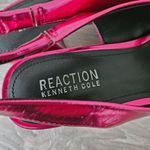 Kenneth Cole Reaction Rylee Hot Pink Metallic Slingback Platform Sandals Size 8. Photo 11