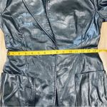 Armani Exchange AlX  vintage genuine leather blazer jacket Y2K Photo 4