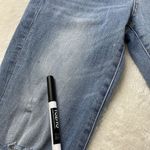 Aeropostale  Distressed Skinny Denim Jeans Womens 6 Short Blue Raw Hem‎ Low Rise Photo 9