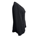 Eddie Bauer Black Blazer Womens Size 18 Classic Button Front Jacket Photo 3