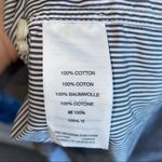 J.Crew Bib Popover Stripe Long Sleeve Shirt Photo 5