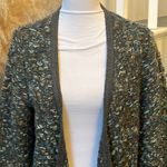 Anthropologie Keavy Jacquard Jacket by Moth Size Medium Gray Photo 3