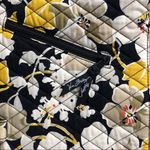 Vera Bradley Black and Yellow Laptop Bag. Laptop Floral Computer Bag Photo 3
