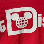 Disney  World Spirit Jersey Long Sleeve Graphic Tee Travel Red Orange Womens‎ XS Photo 6