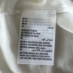 Style & Co Medium Top Dolman Sleeves Scoop Neck Burnout Fabric Writing Sheer New Photo 6