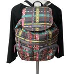 Vera Bradley Midtown Cargo City Plaid Backpack in Multi-Color / Grey Photo 3