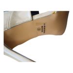 Fahrenheit "Gio" Patent Leather Pointed Toe Heels, Nude Size 8 Photo 4