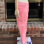 a.n.a  NEON PINK skinny jeans w orange stitching and zipper ankles / 28/6 / EUC Photo 2