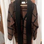 Ellen Tracy Vintage Hand Knit  Long Cardigan Sweater Coat Photo 10