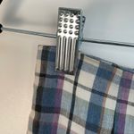 Veronica Beard  Women's Roman Blue Plaid Print Knee Length Mini Skirt Size 0 Photo 3