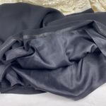 Talbots Midi Formal Event Mother Of Bride Dress Size 8 Vintage USA Ivory/Black Photo 8