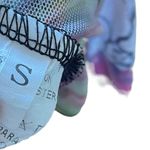 Sheer Mesh Tropical Coastal Hawaiian Island Artsy Floral Leafy High Cut Bodysuit Photo 4