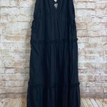 Karina Grimaldi Solana Maxi Dress in Black Size Small Photo 1