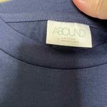 Abound  Navy Blue Open Book Club Graphic Tee T‎ Shirt Women's Small Photo 2