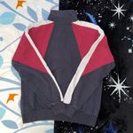 Brandy Melville Half Zip Colorblock Sweatshirt Photo 2