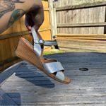 Women’s Sofft Gabella Sandal in silver size 8 Photo 5