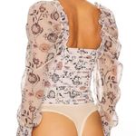 Free People NWT Brunch Date Bodysuit L Photo 4
