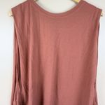 Athleta  Women’s XL Sleeveless Athletic Top – Orange-Brown, Side Openings Photo 2