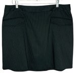 DKNY Pinstripe Skirt Career Wear Business Casual With Pockets. Size 18 Photo 0