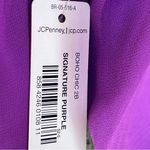 Allen B by Allen Schwartz Purple 2 Piece Cami & Sheer Top with Ruffles Size XL Photo 9