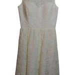 Marina Sleeveless Lace A Line Dress in Ivory Bridal Shower Wedding Size 8 Photo 0