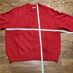 LuLaRoe  Andrea knit sweater. Red. Size Large Photo 8