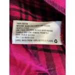 Wild Fable Wild Fable Hot Pink/Black Plaid Long Balloon Sleeve Tie Back Shirt Size XXL Photo 6