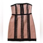 Free People  Strapless Bodycon Mini Dress Size 4 Photo 1