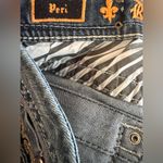 Rock Revival  Peri Jeans Easy straight Embellished Distressed Frayed hem 26 Photo 8