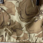 Nine West SHOULDER PURSE ATTACHED SMALL PURSE MAKEUP BAG ABSTRACT FLORAL DESIGN Photo 10