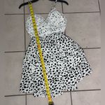 HYFVE  Women Black/White Backless Dress Size‎ S Photo 6