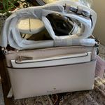 Kate Spade Authentic Saffiano leather top zip Crosby w large card holder Photo 0