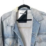 One Teaspoon Premium Distressed Oversized Denim Jacket Small Photo 4