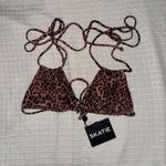 Skatie Cheetah Bikini Top Photo 0